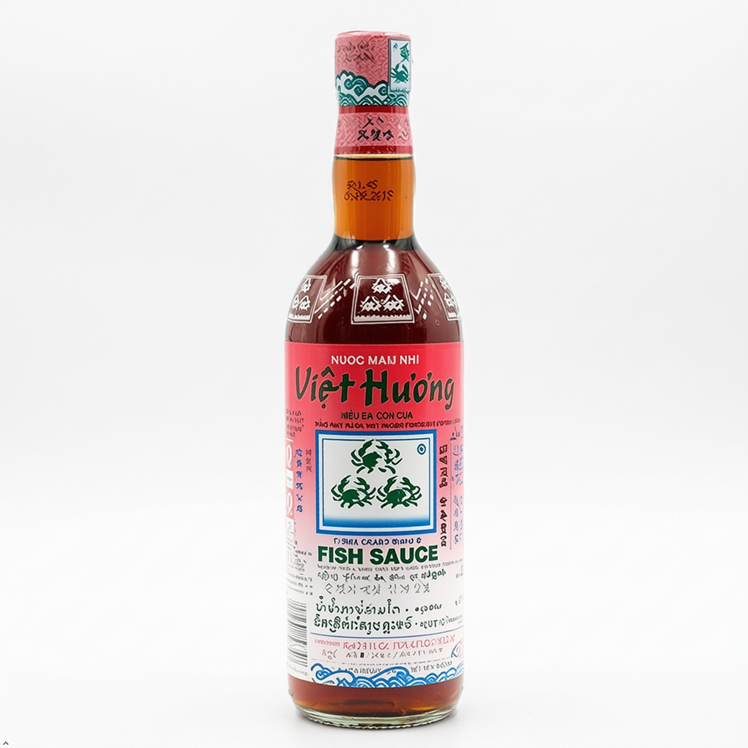 Three Crabs Brand Fish Sauce, 24-Ounce Bottle Three Crabs Brand